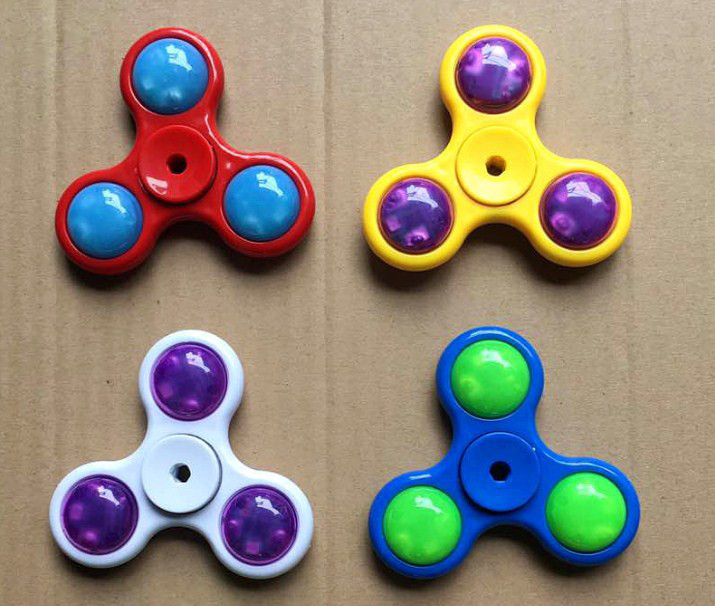Colorful LED Fidget Spinner