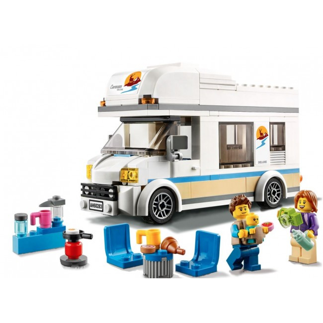 City Holiday Camper Van 60283 Brick Building Kit