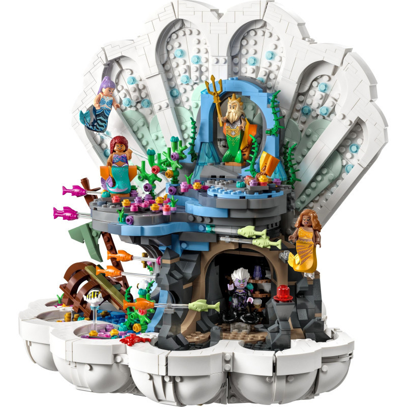 Disney The Little Mermaid Royal Clamshell 43225 Brick Building Kit