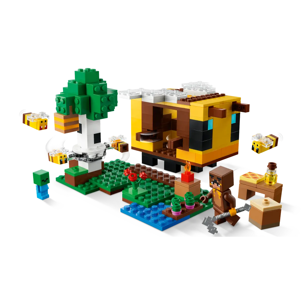 Minecraft The Bee Cottage 21241 Brick Building Kit