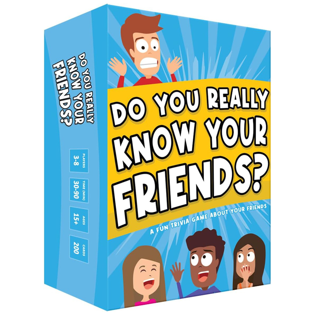 Do You Really Know Your Friends? Family Party Card Game