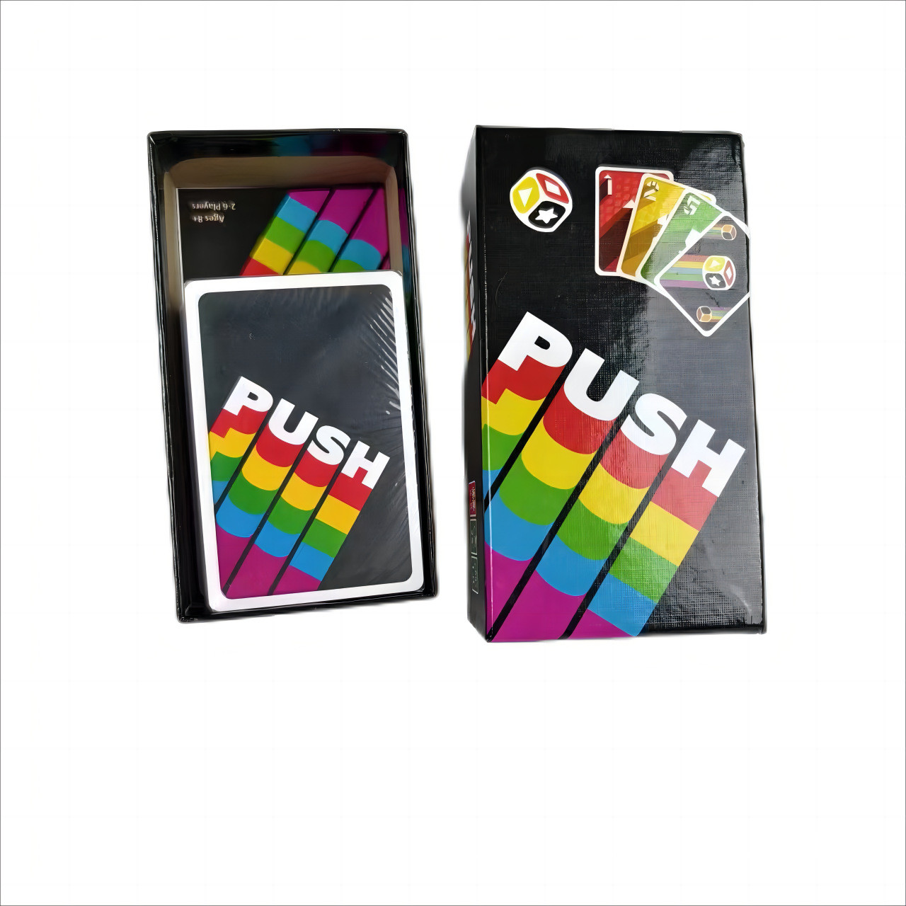Push Family Party Push-Your-Luck Card Game