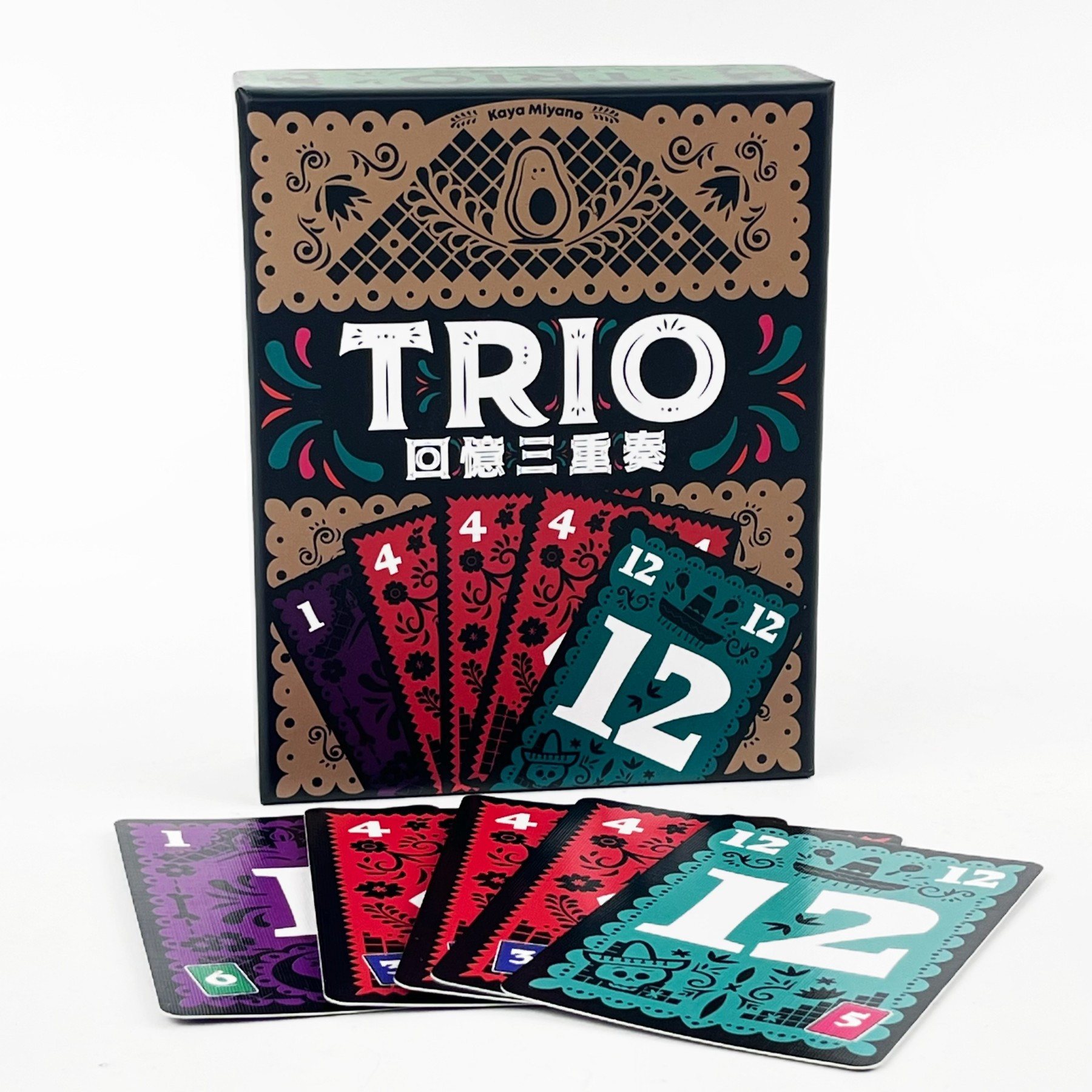 Trio Deduction and Memory-Based Card Game
