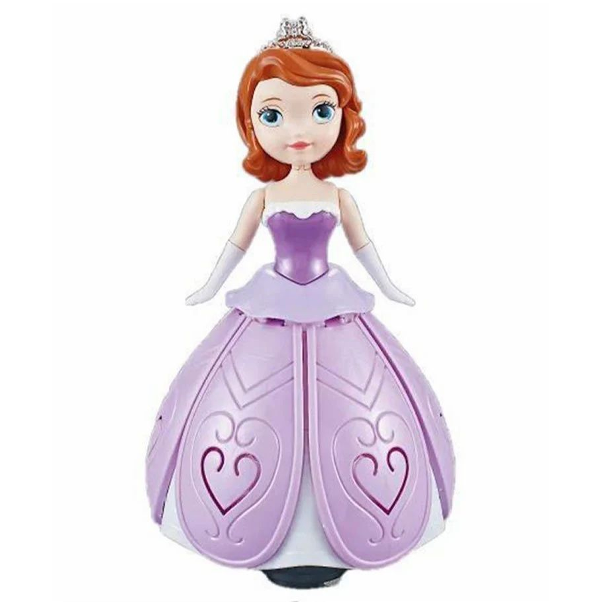 Dancing Princess Series: Sofia Spinning with Colorful Lights Effects and Music