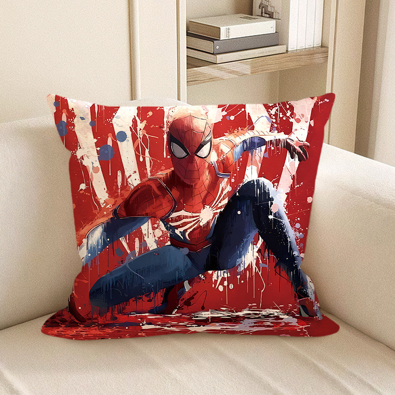 Spider Man Paint Art Marvel Soft Stuffed Plush Pillow Multiple Sizes