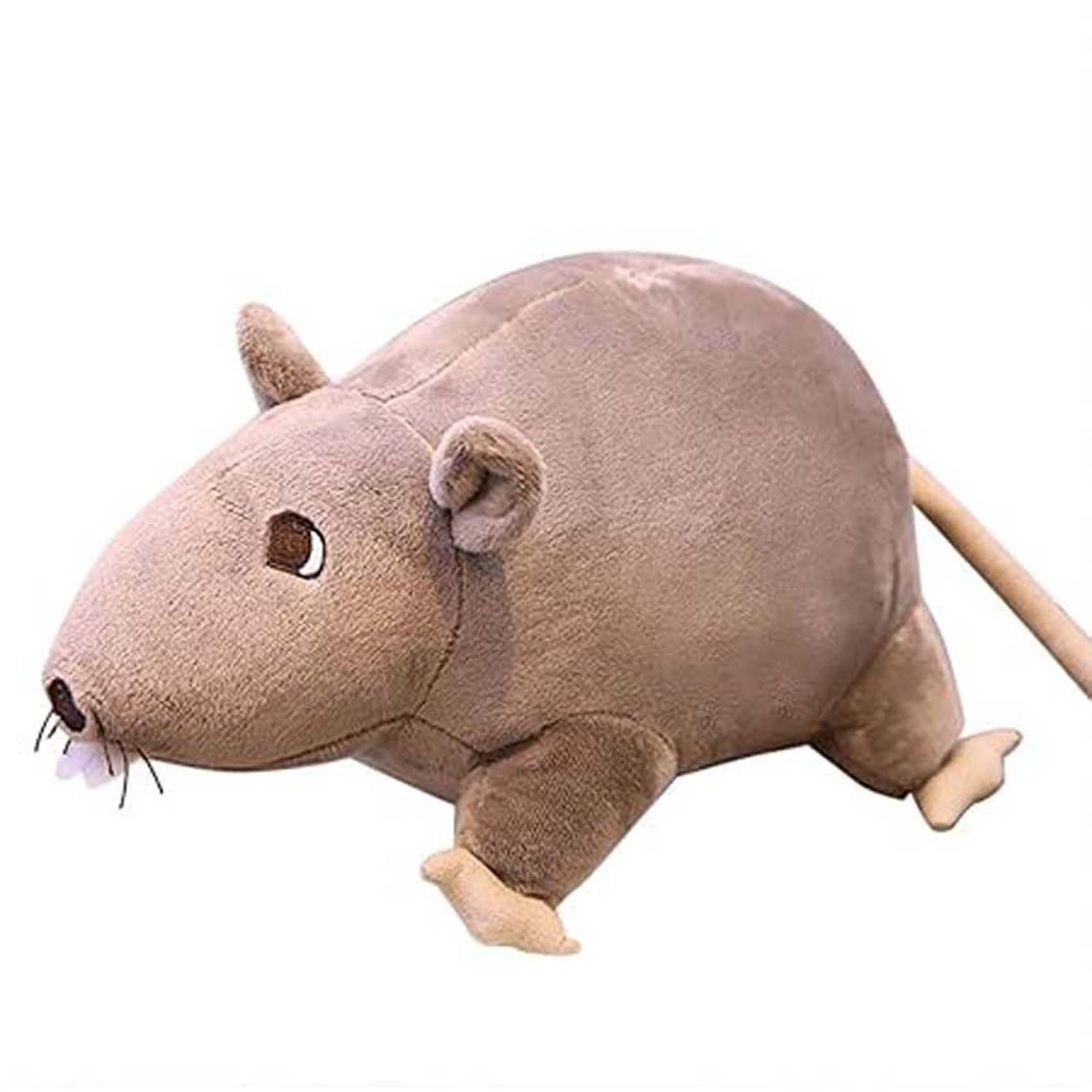 Gosig Ratta Rat Grey Plush Toy 20cm 7.9inches