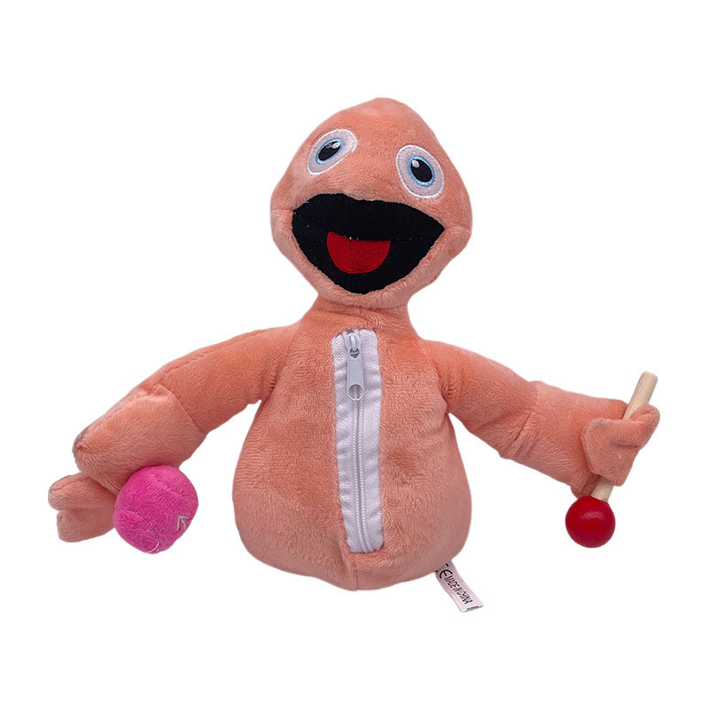 Yeeps Hide And Seek Soft Stuffed Plush Toy 20cm 7.87inches Orange