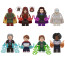 Marvel WandaVision Brick Minifigure Set 8 Pcs