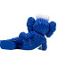 KAWS Time Off Open Edition Vinyl Figure 18cm 7.08inches Blue