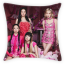 Blackpink Group Picture Pink Outfits Soft Stuffed Plush Pillow Multiple Sizes
