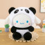 Cinnamoroll Wearing Panda Costume Soft Stuffed Plush Multiple Sizes