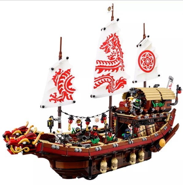 Ninjago 70618 Destiny´s Bounty Boat Brick Building Kit