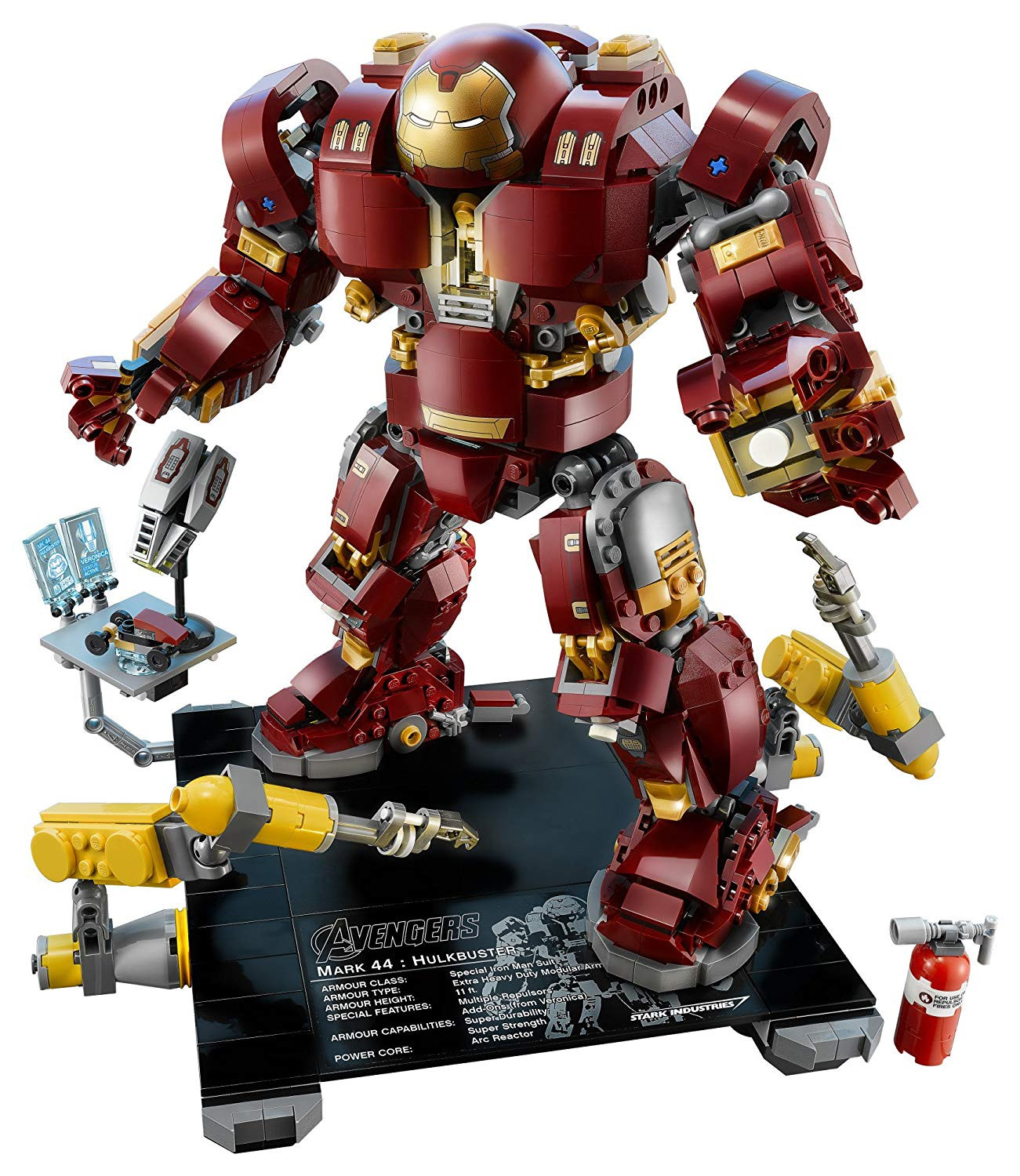 Marvel Super Heroes Avengers: Infinity War The Hulkbuster: Ultron Edition Brick Building Kit