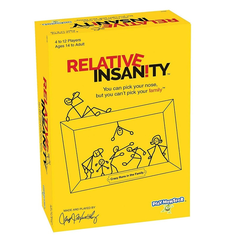 PlayMonster Relative Insanity Party Game