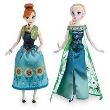 Disney Frozen Fever Anna and Elsa Dolls Summer Solstice Gift Set 12' Inch