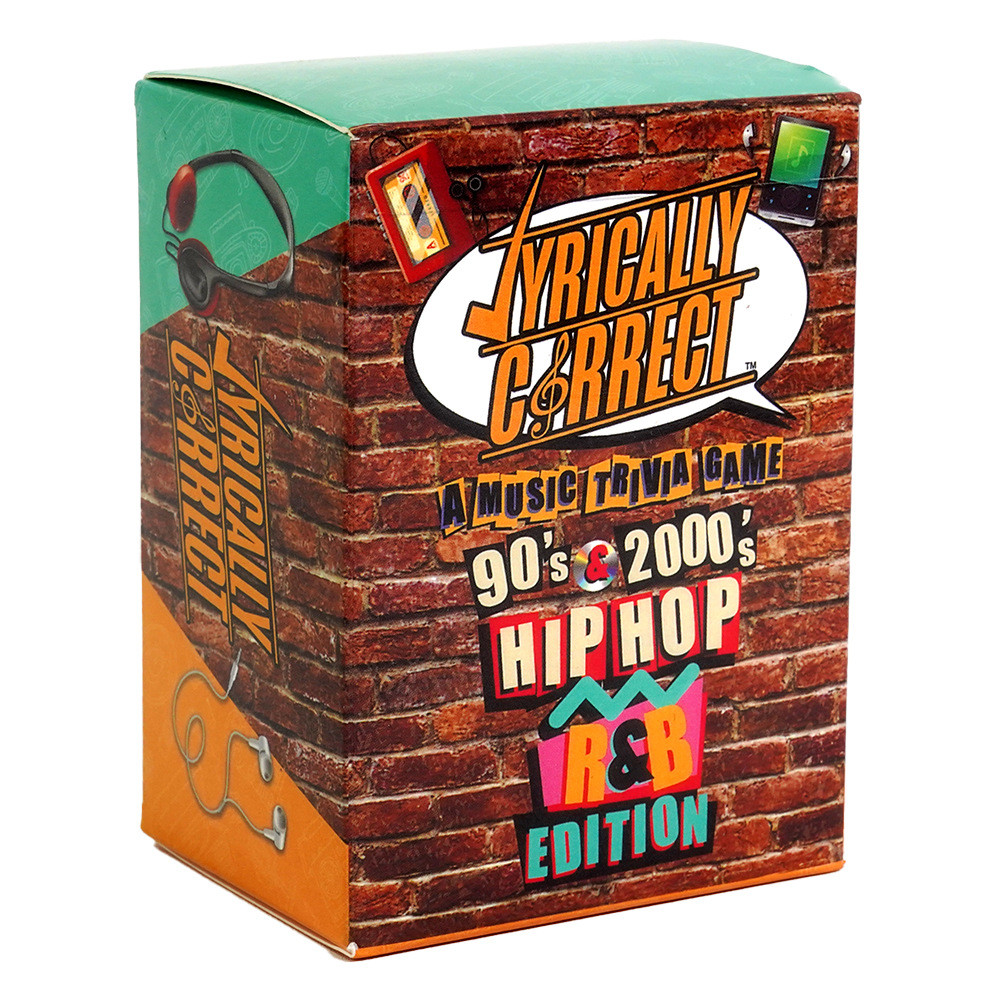 Lyrically Correct 90's & 2000's Hip Hop R & B Edition Card Game