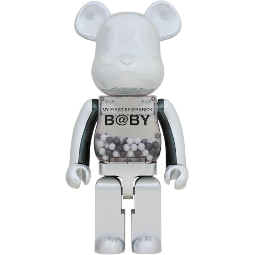 My First Bearbrick Baby Black and White 400% Figure 28cm 11.02inches