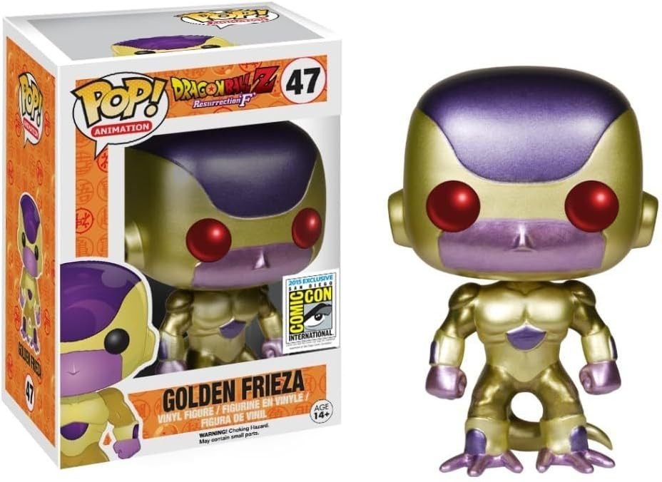 Funko Pop Golden Frieza Red Eyes #47 Vinyl Figure