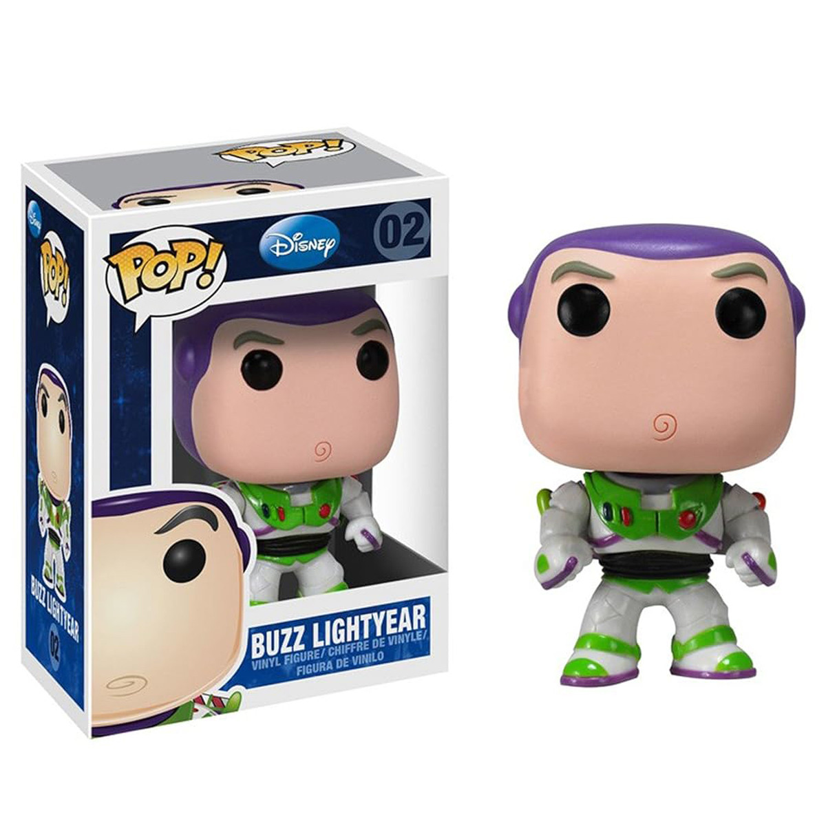 Funko Pop Buzz Lightyear Glow in the Dark #02 Vinyl Figure - Toy Story Collection