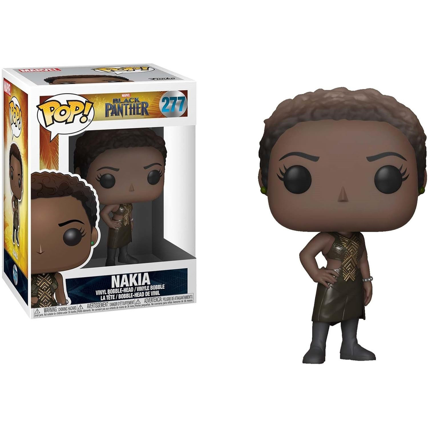 Funko Pop Nakia #277 Vinyl Figure - Black Panther Collection