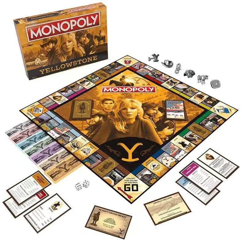 Monopoly Yellowstone Edition Board Game