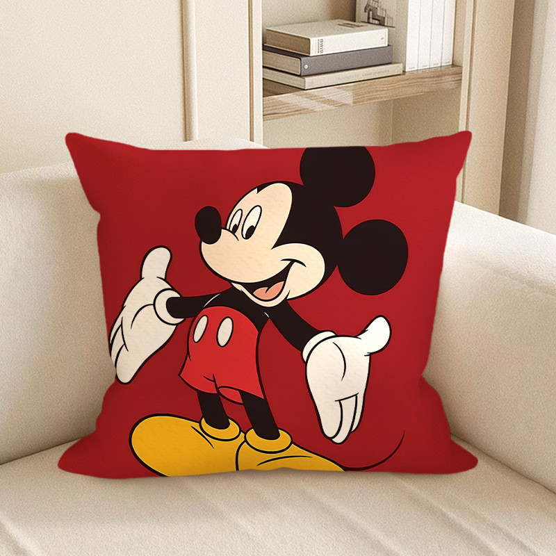 Disney Mickey Mouse Side Portrait Soft Stuffed Plush Pillow Multiple Sizes