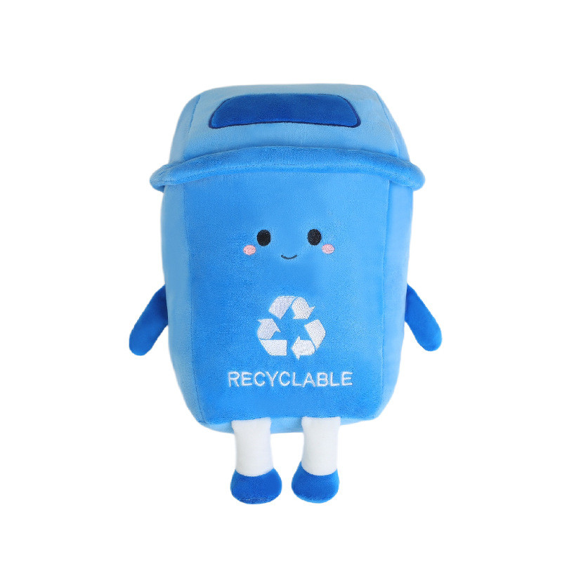 Cute Recycle Bin Soft Stuffed Plush 30cm 11.81inches