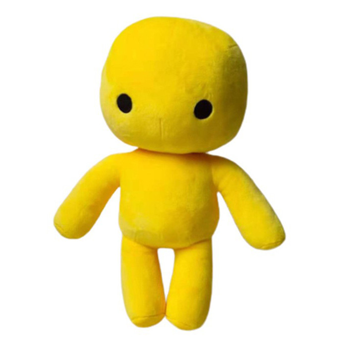 Wobbly Life Yellow Man Soft Stuffed Plush 30cm 12inches