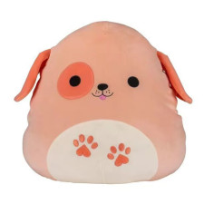 Squishmallows Drella Peach Dog Plush Toy
