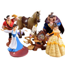 Beauty And The Beast Figure Set 6 Pcs