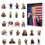 Donald Trump Dancing Advent Calendar 2024 Christmas Ornaments