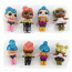 Set Of 8 LOL Surprise Dolls Glitter Series With Accessories