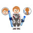 Marvel Avengers Endgame Characters With Advanced Tech Suit Brick Minifigure Custom Set 8 Pcs