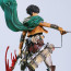 Attack On Titan Levi Battle Damaged GK Figure Statue