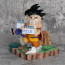Dragon Ball Kid Goku Krillin Milk Delivery Figure Statue