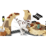 Jurassic World Atrociraptor Dinosaur Bike Chase 76945 Brick Building Kit