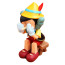 KAWS Pinocchio and Jiminy Cricket Sitting Vinyl Figure 29cm 11.41inches