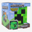 Paladone Minecraft Charged Creeper Light with Creeper Sounds Desk Light Nightlight