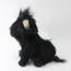 Living Nature Highland Cow Black Plush Toy 25cm 9.8inches
