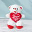 Mother's Day Bear Soft Stuffed Plush White