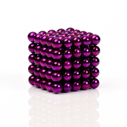 Buckyballs Chromatics 216 Purple Balls