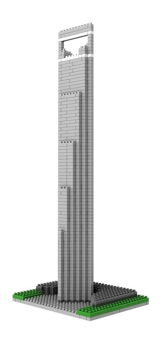 Loz Nano Block Architecture Series Shanghai SWFC