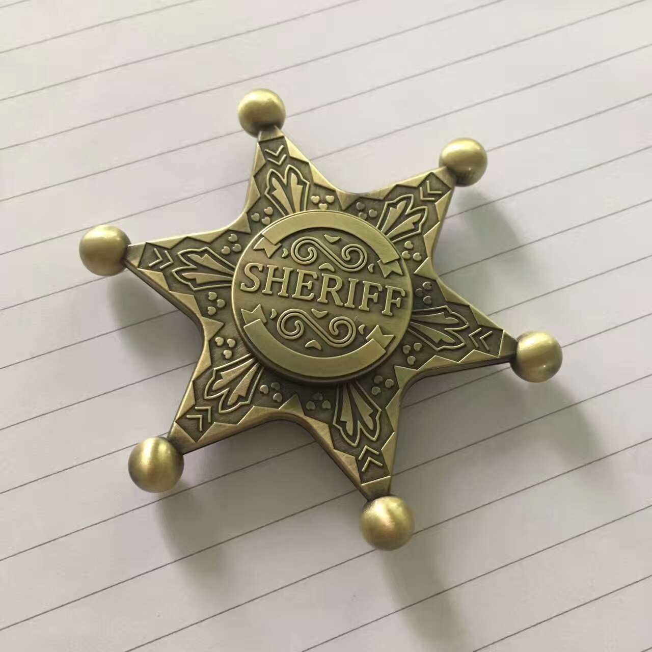 Sheriff Star Fidget Spinner