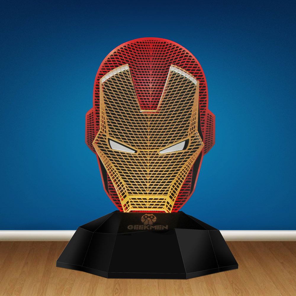 3D Night Light Iron Man