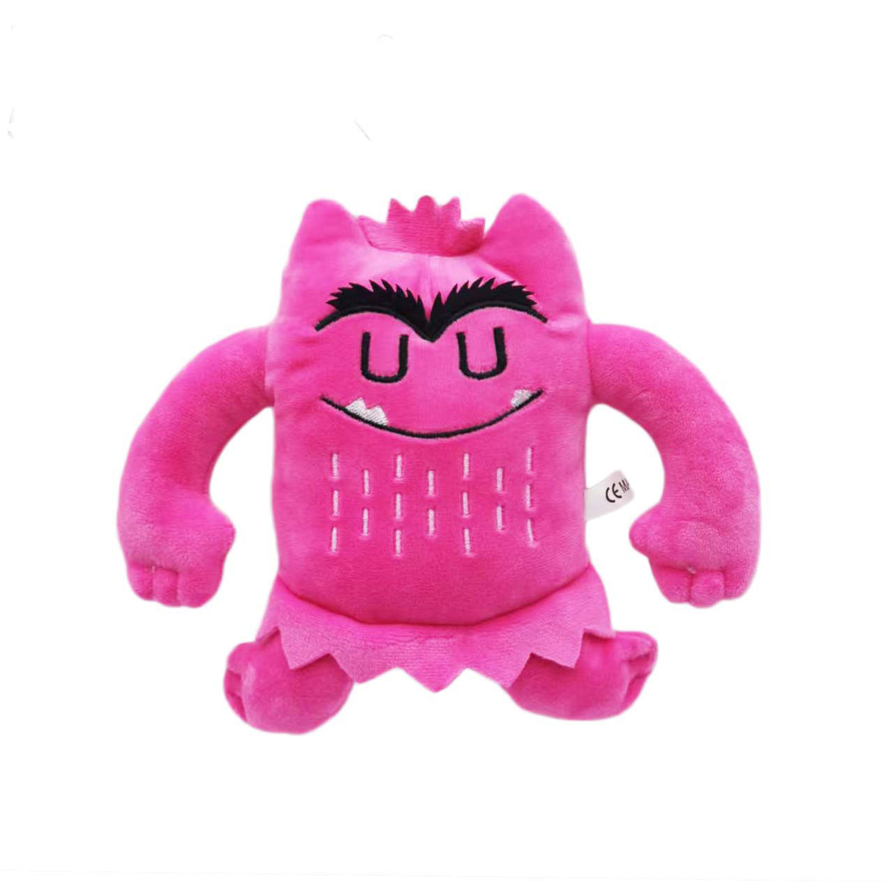 Pink Monster From The Color Monster Plush Toy