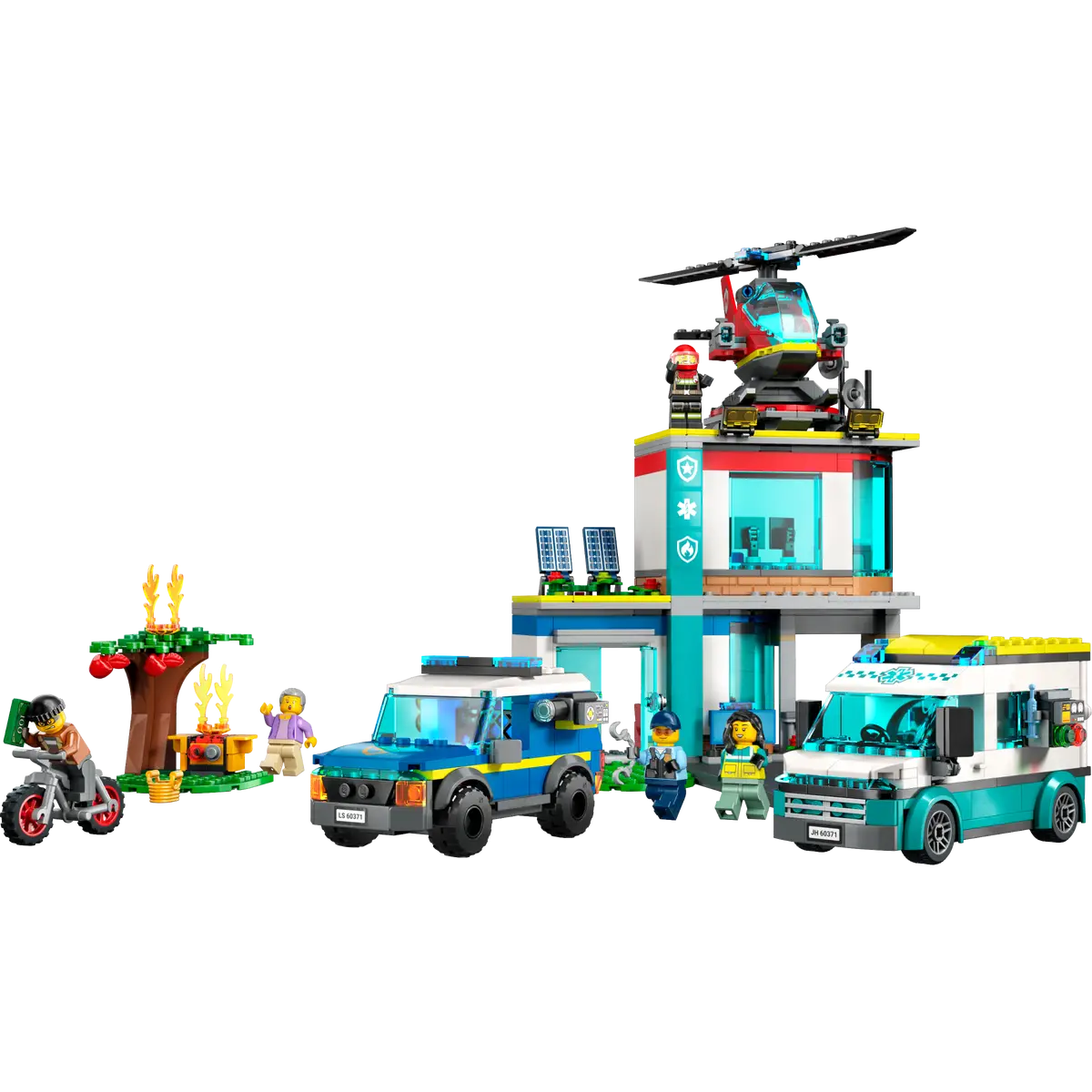City Emergency Vehicles HQ 60371 Brick Building Kit