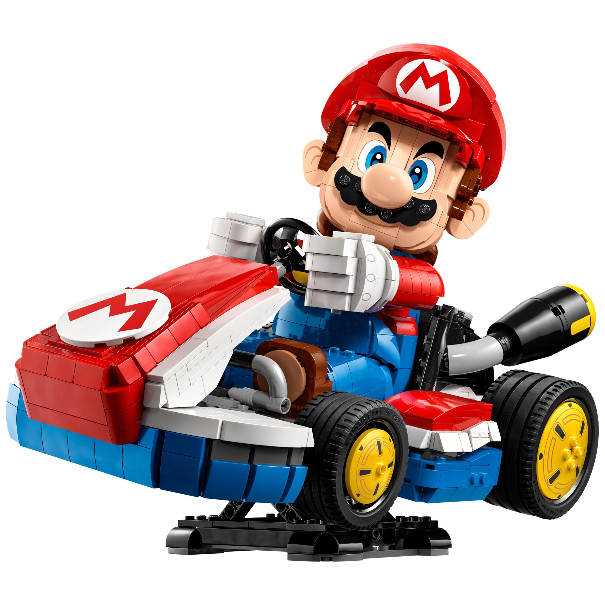 Mario Kart Mario & Standard Kart 72037 Brick Building Kit
