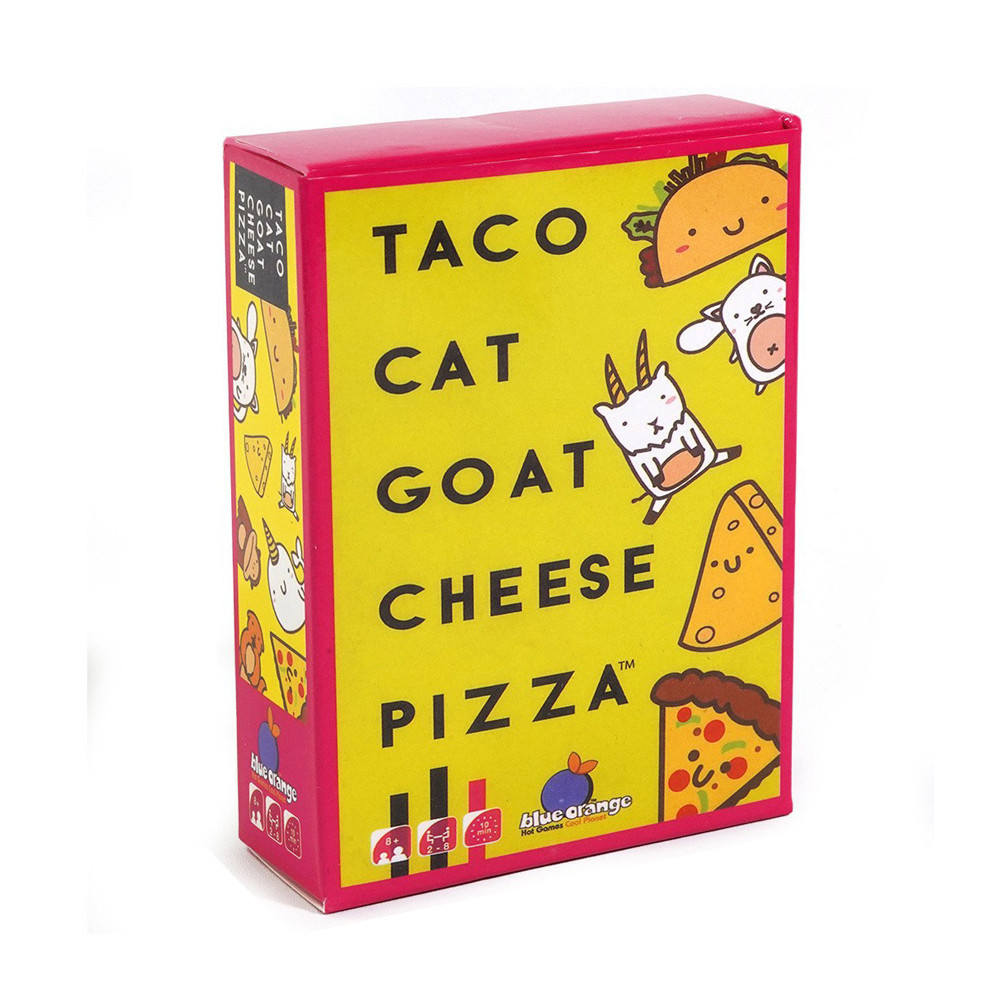Taco Cat Goat Cheese Pizza (Larger Size Edition): Party Pattern Recognition Race Holiday Card Game