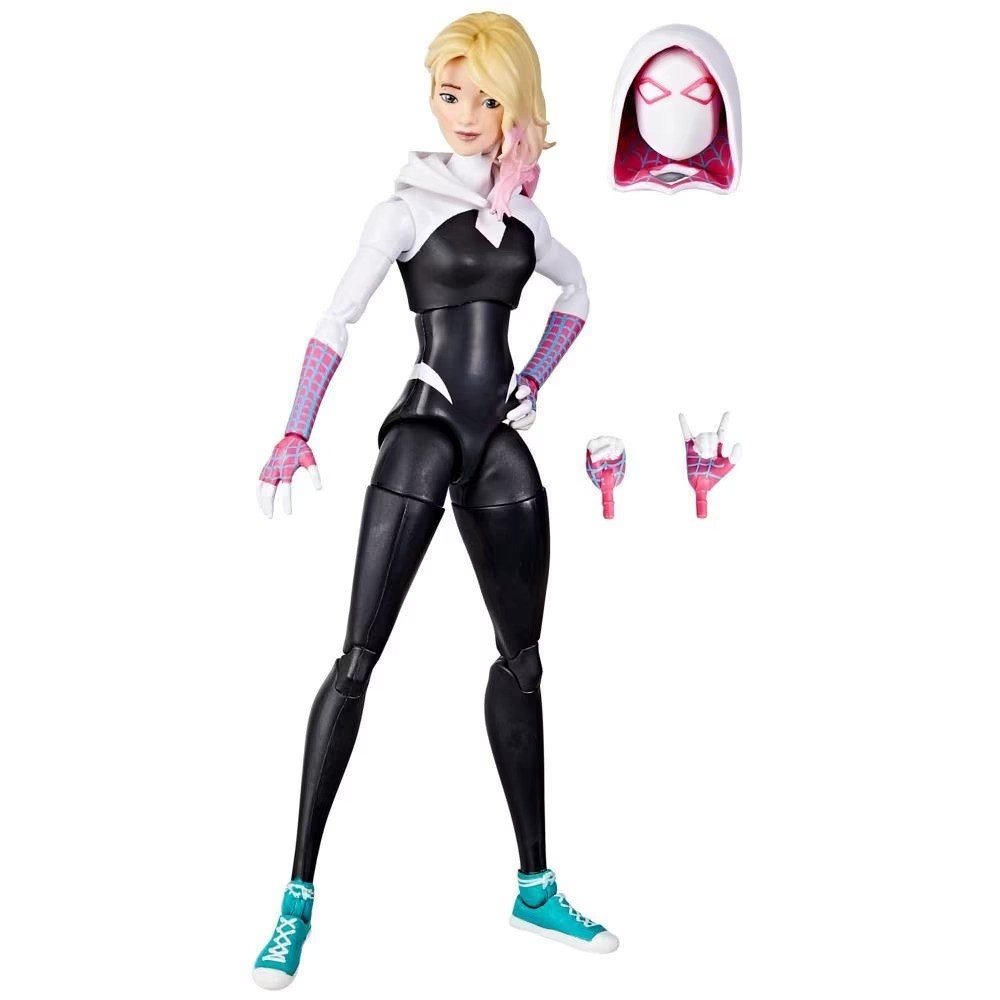 Marvel Legends Series Spider-Man Across the Spider-Verse (Part One) Spider-Gwen 6inch Action Figure 4 Accessories