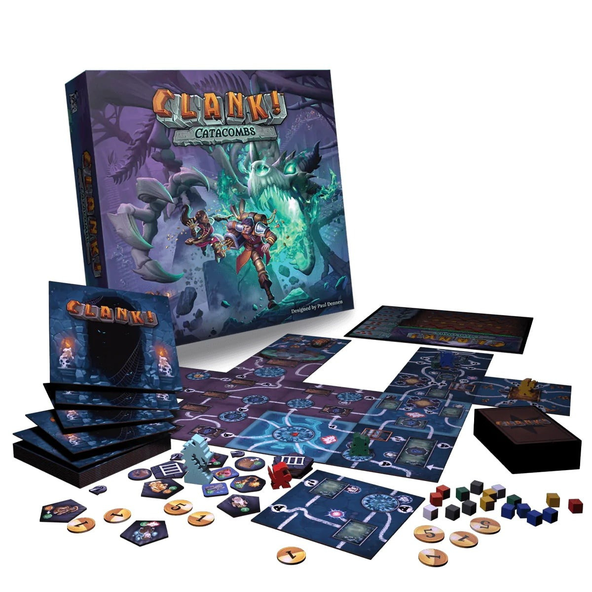 Clank Catacombs Family Strategy Adventure Fantasy Board Game
